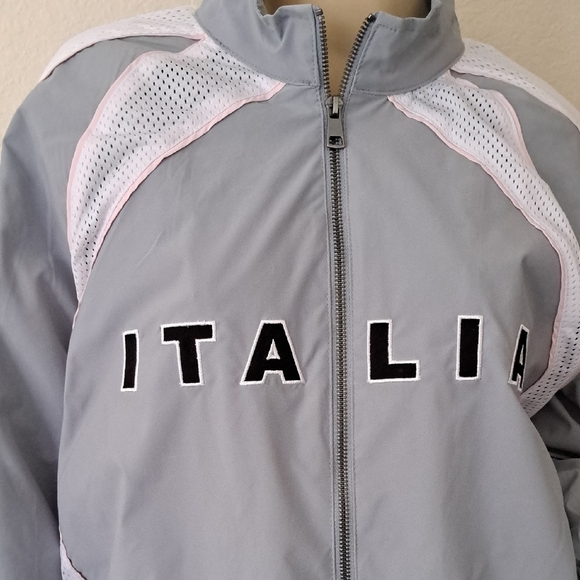 Gray and White Italia Jacket - Picture 3 of 11